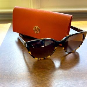 Tory Burch tortoise sunglasses